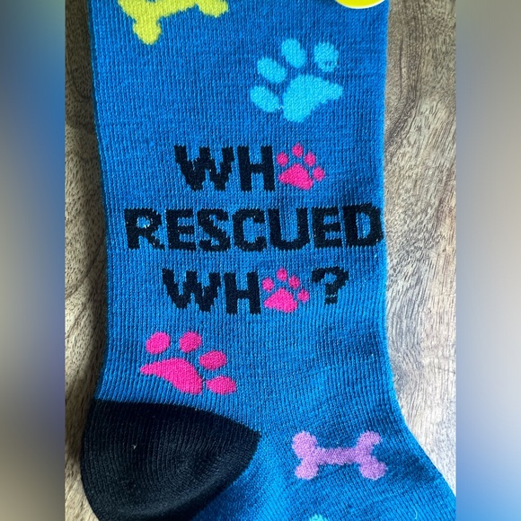 Foozys Canine Collection Dog Rescue Socks - Picture 3 of 5